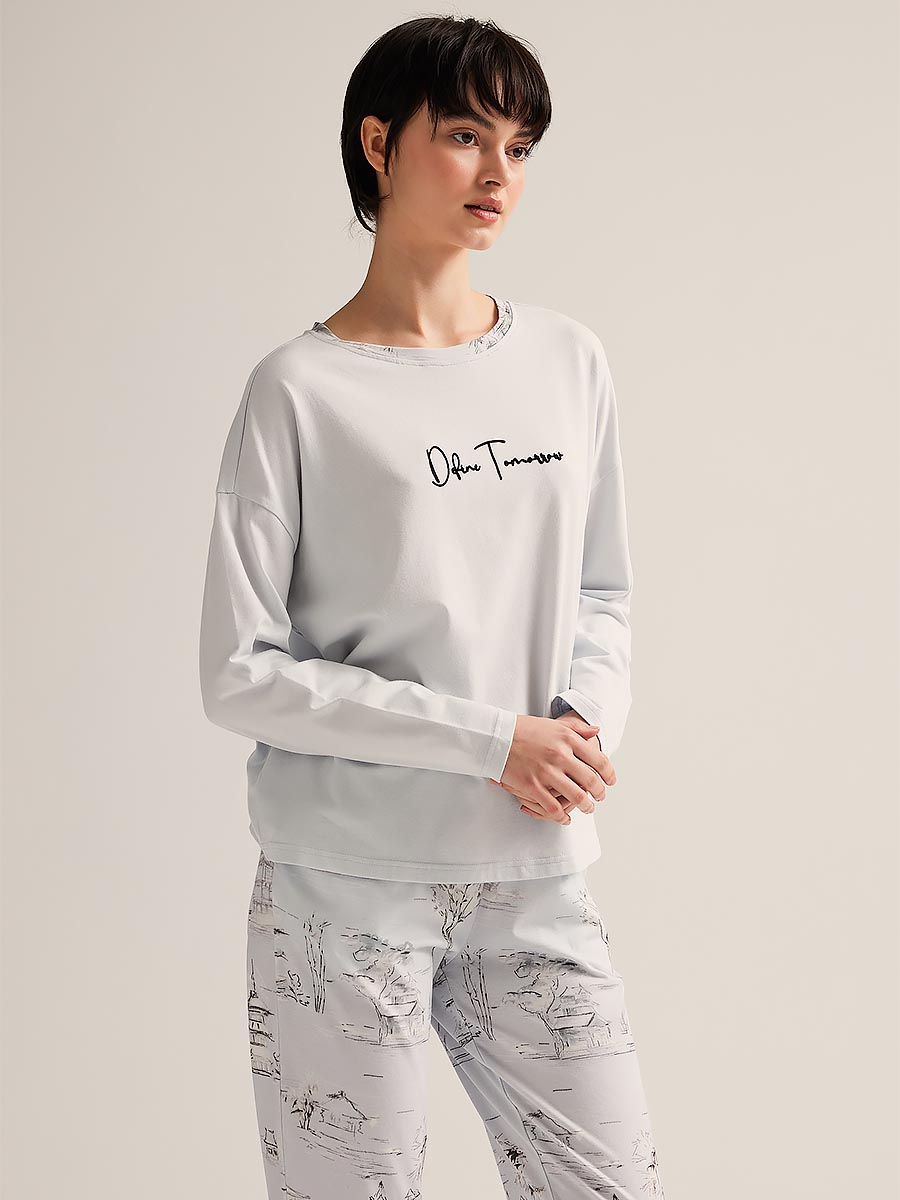 Пижама женская "Japanese Houses"