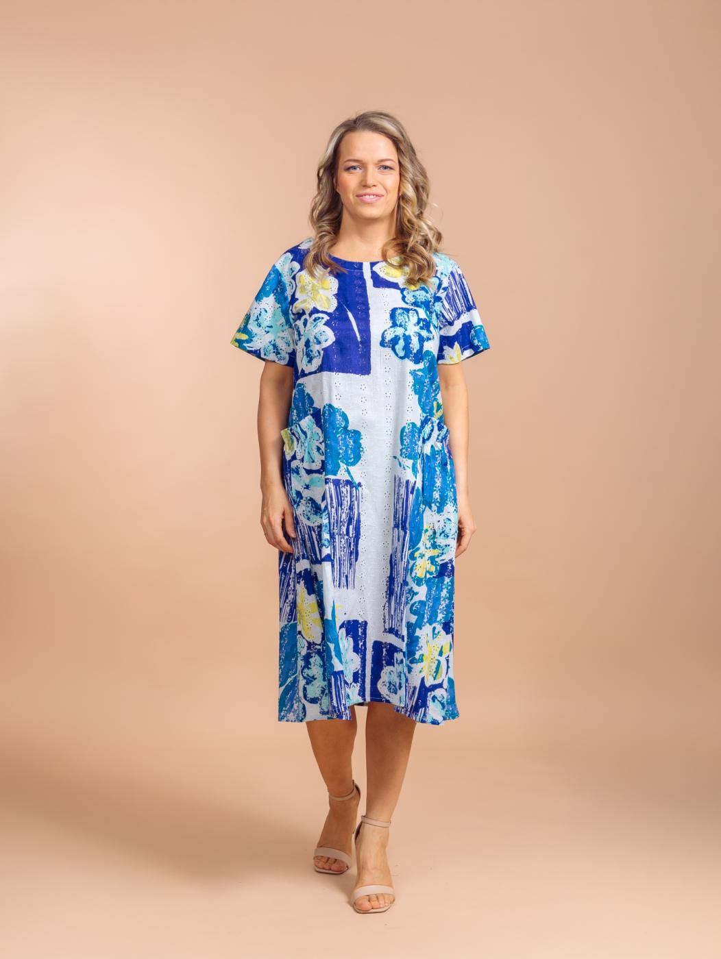 Платье (хлопок) шитье