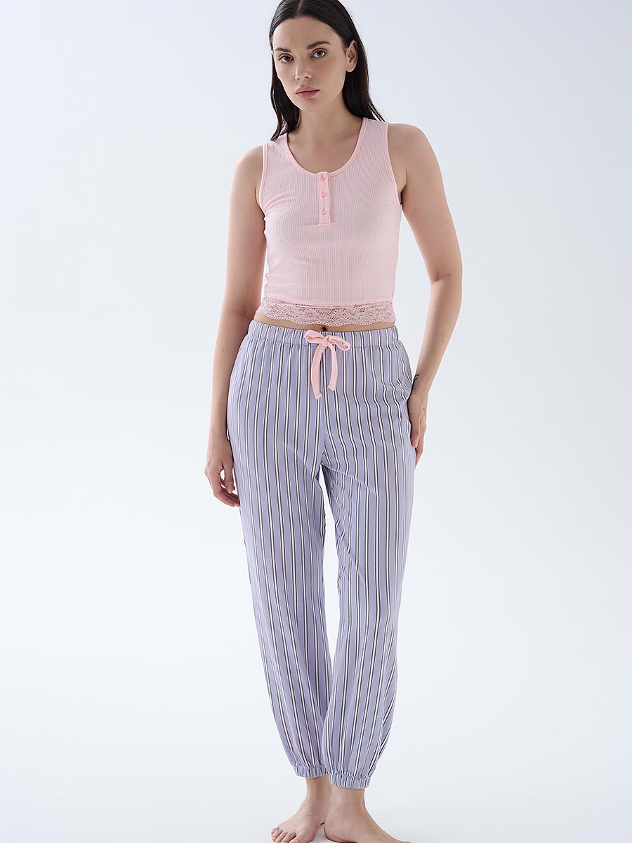 Пижама женская "Mor Çizgi"