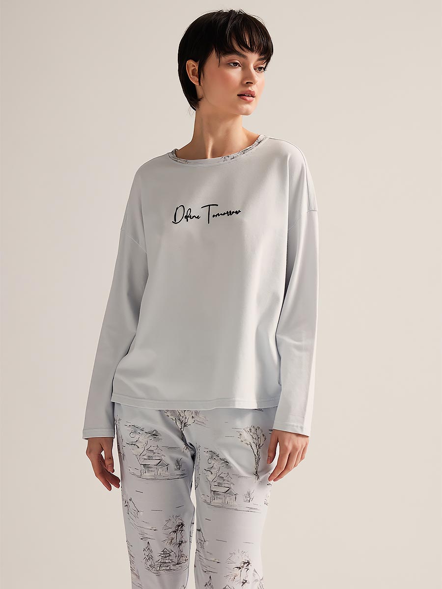 Пижама женская "Japanese Houses"