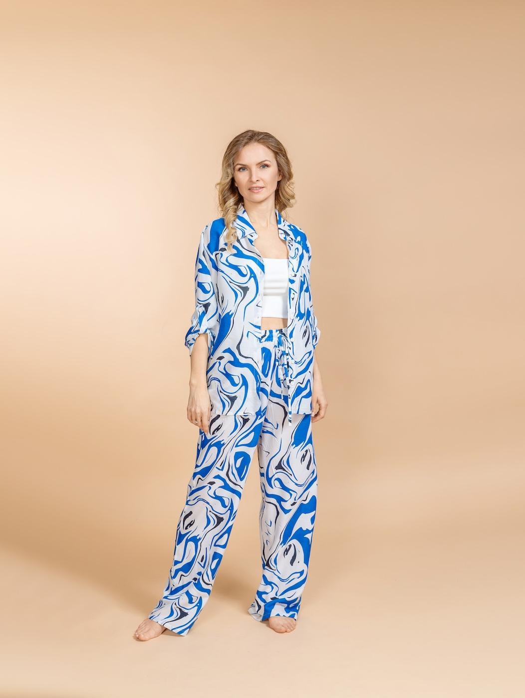 Брючный костюм (вискоза)