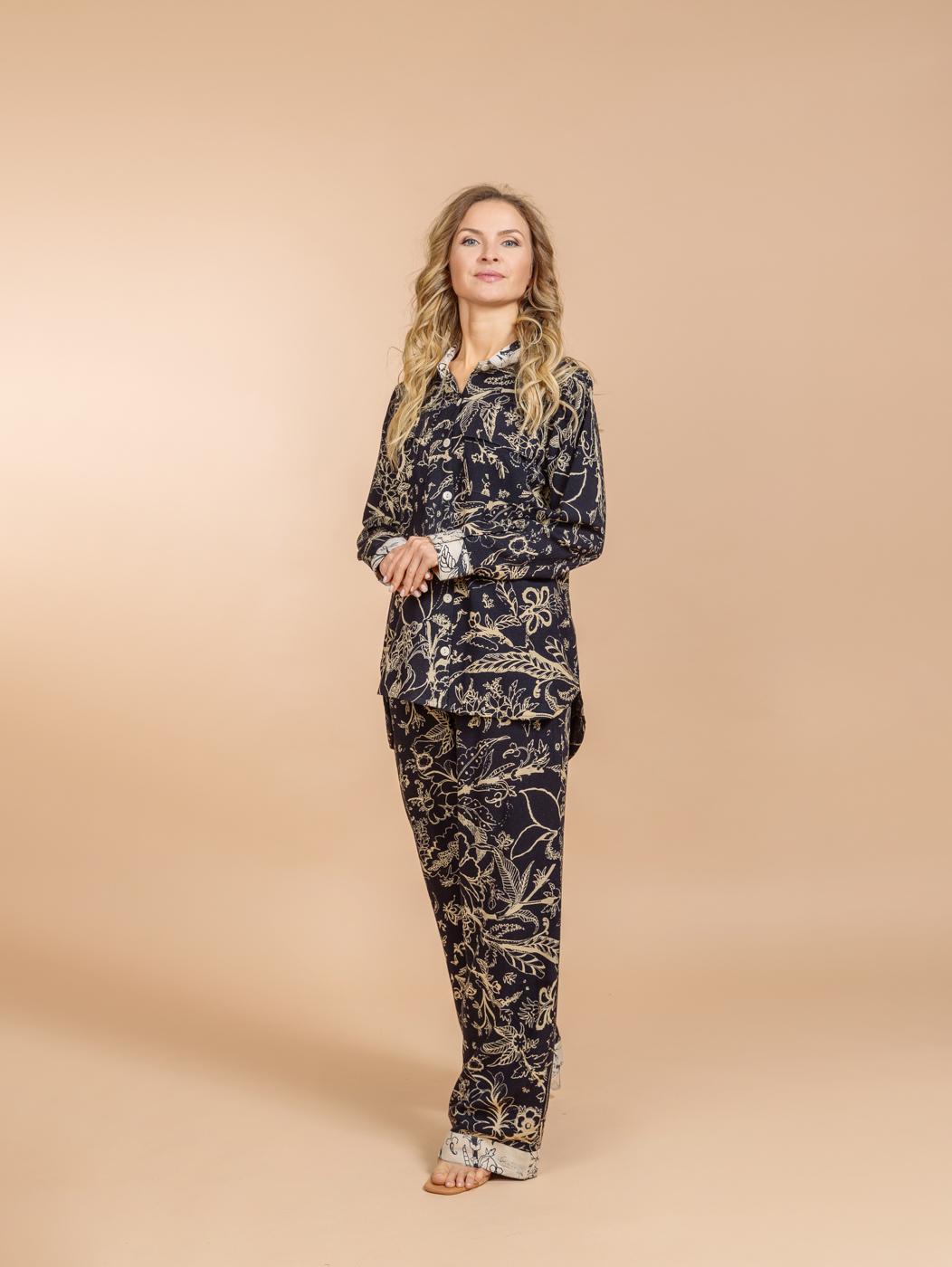 Брючный костюм (вискоза,лен)