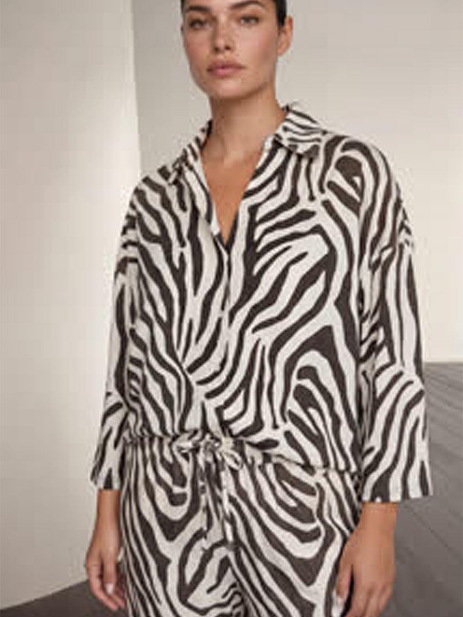 Пижама женская "Zebra Plus Size"