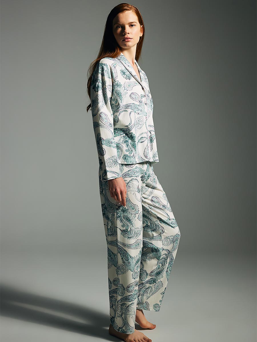 Пижама женская "Blue Ethnic"