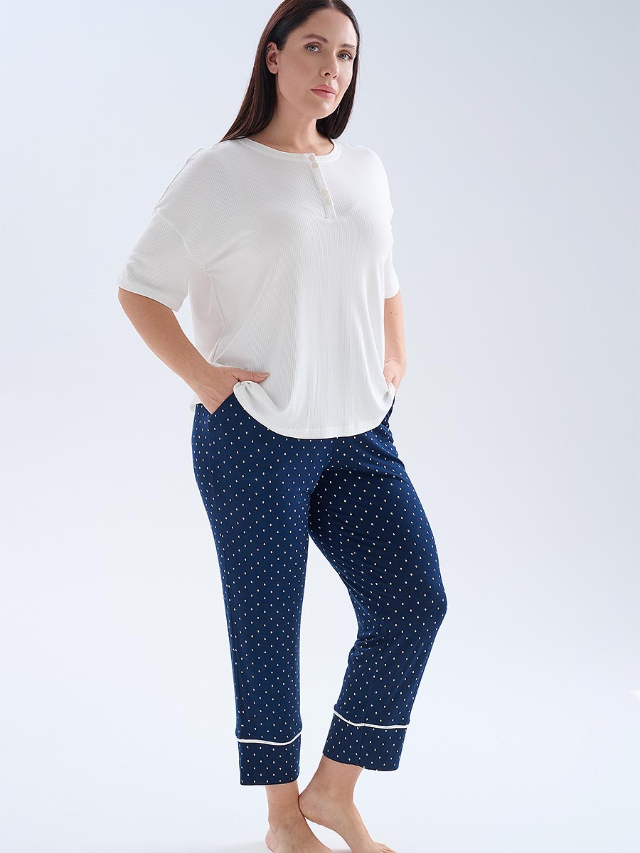 Пижама женская "Kaktüs Plus Size"