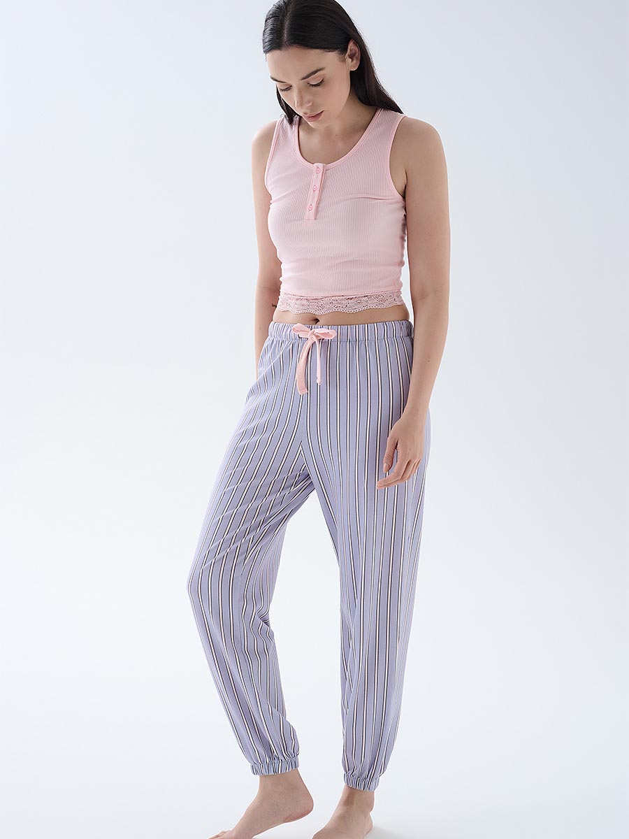 Пижама женская "Mor Çizgi"