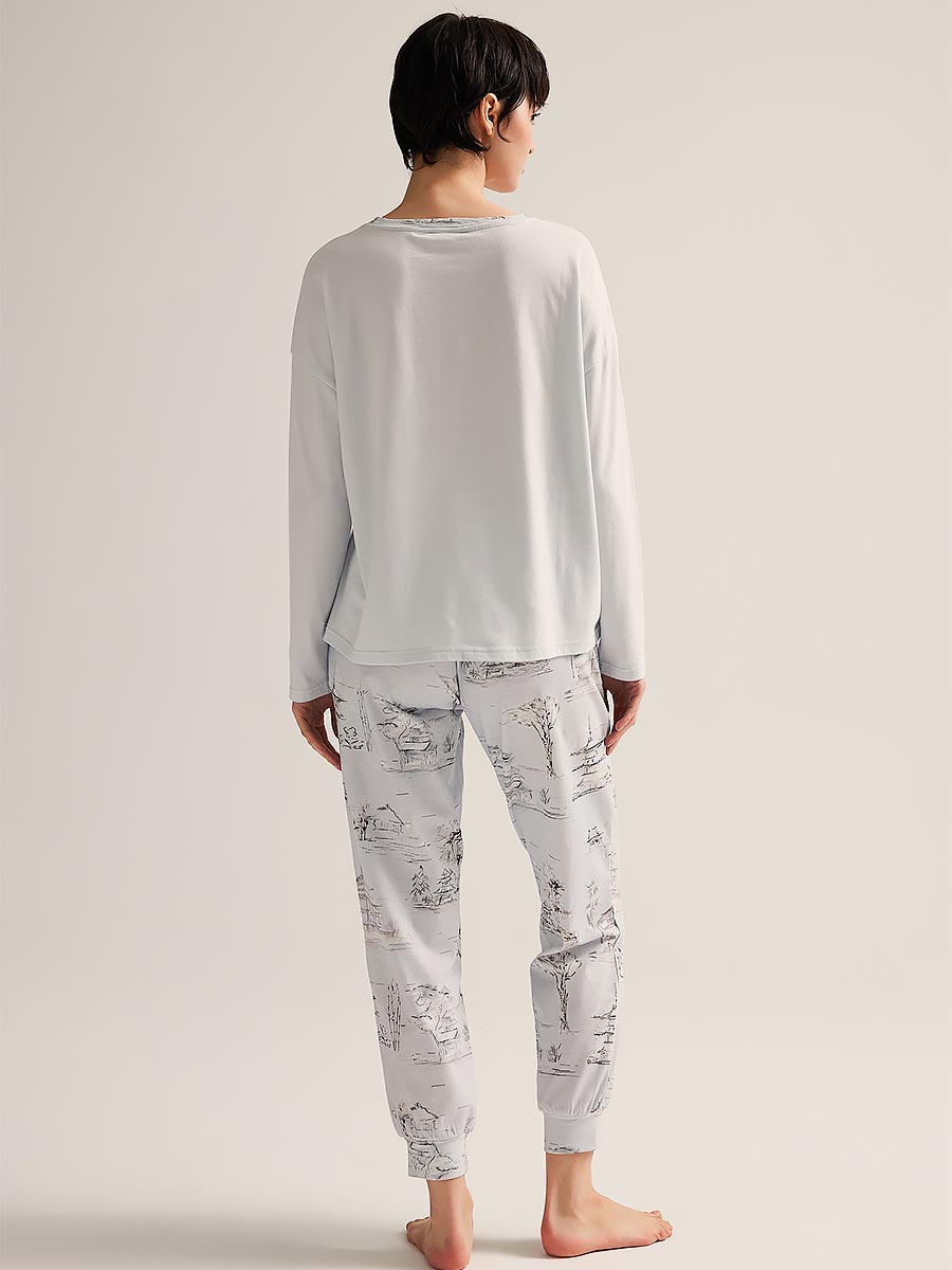 Пижама женская "Japanese Houses"