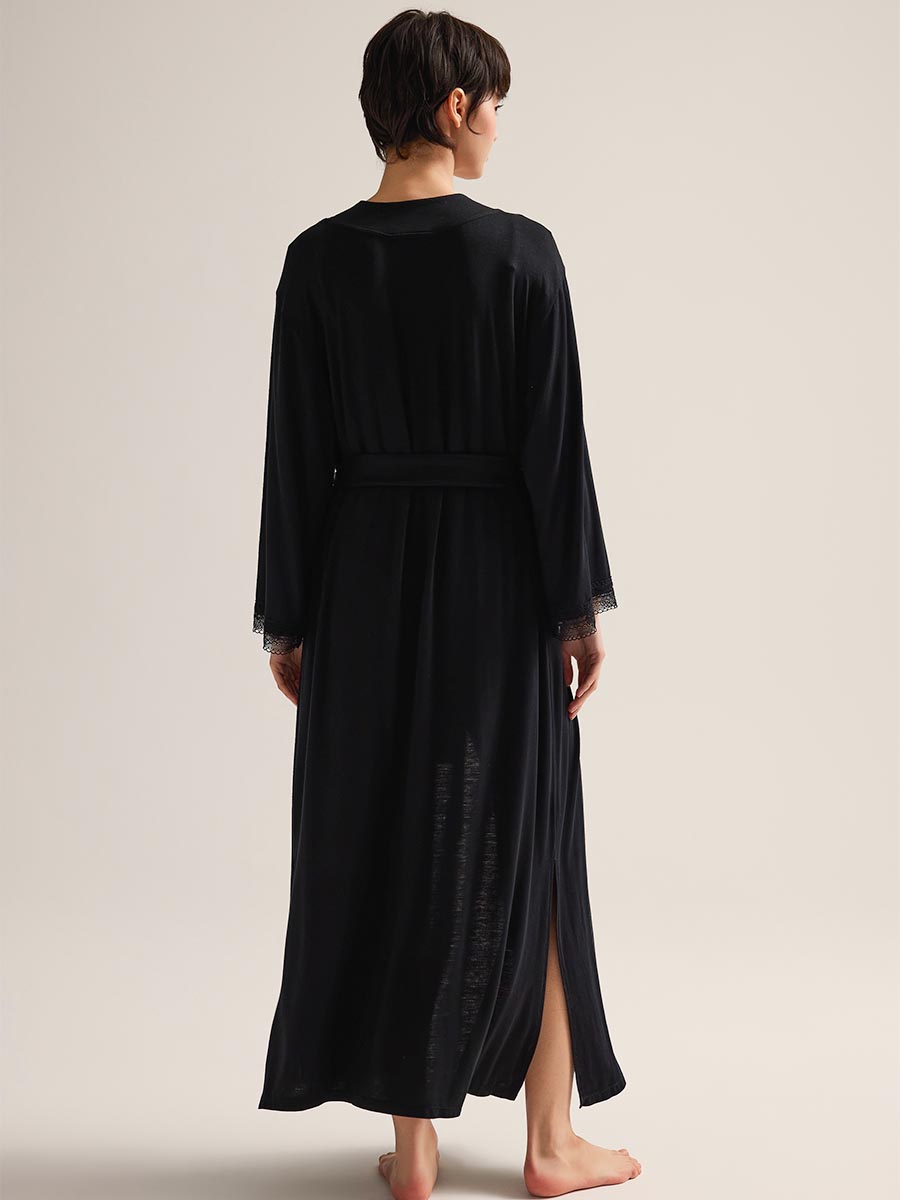 Халат женский "Lace Viscose"