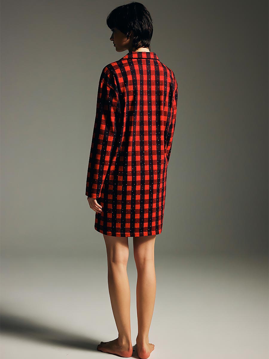 Халат женский "Snow Check"