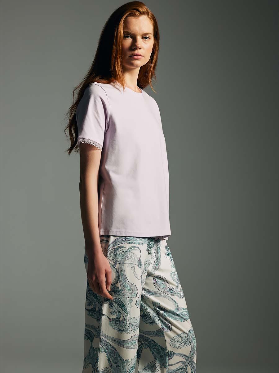 Пижама женская "Blue Ethnic"