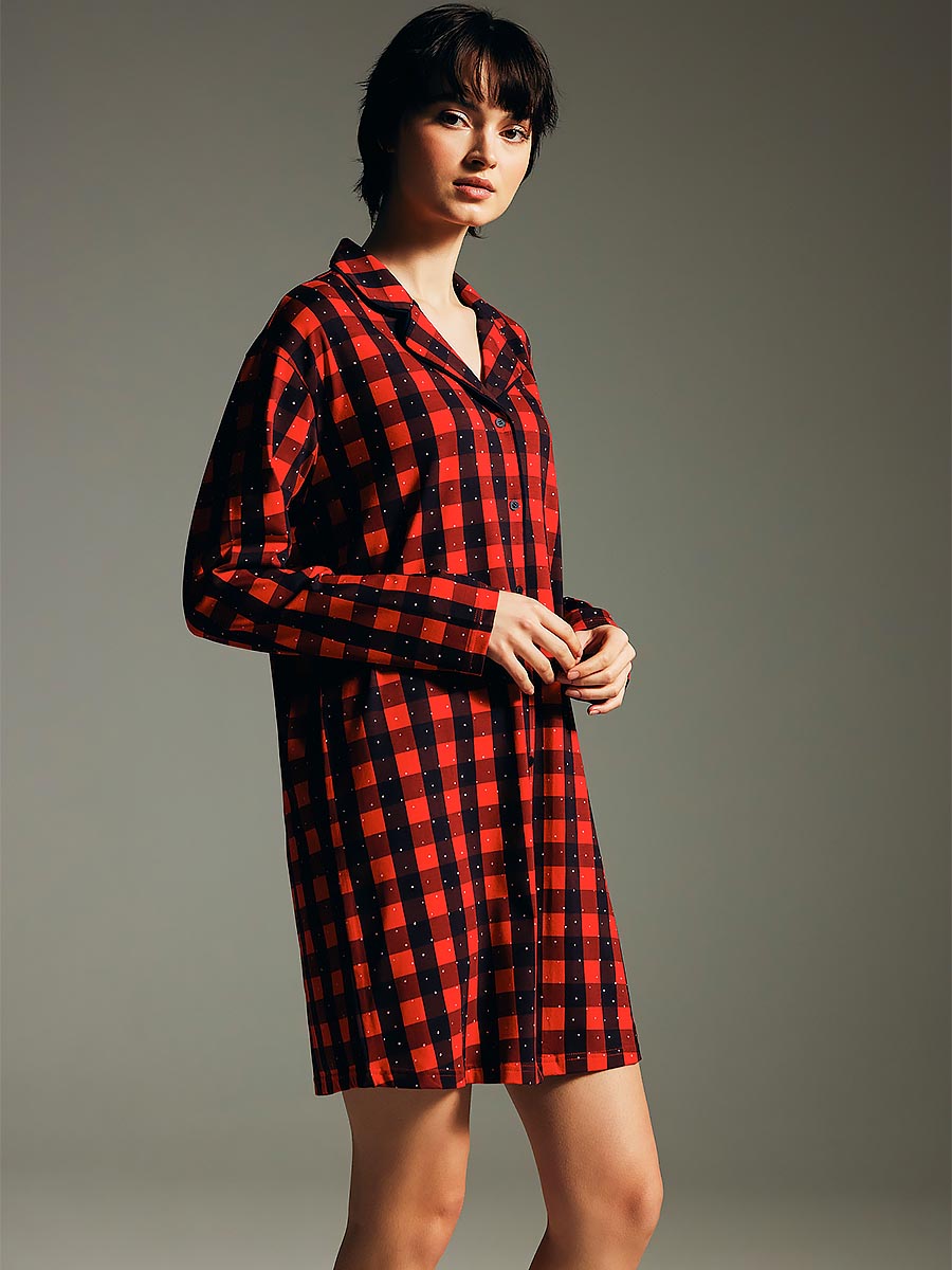 Халат женский "Snow Check"