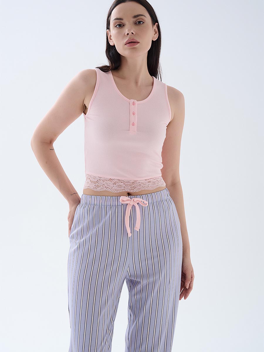 Пижама женская "Mor Çizgi"