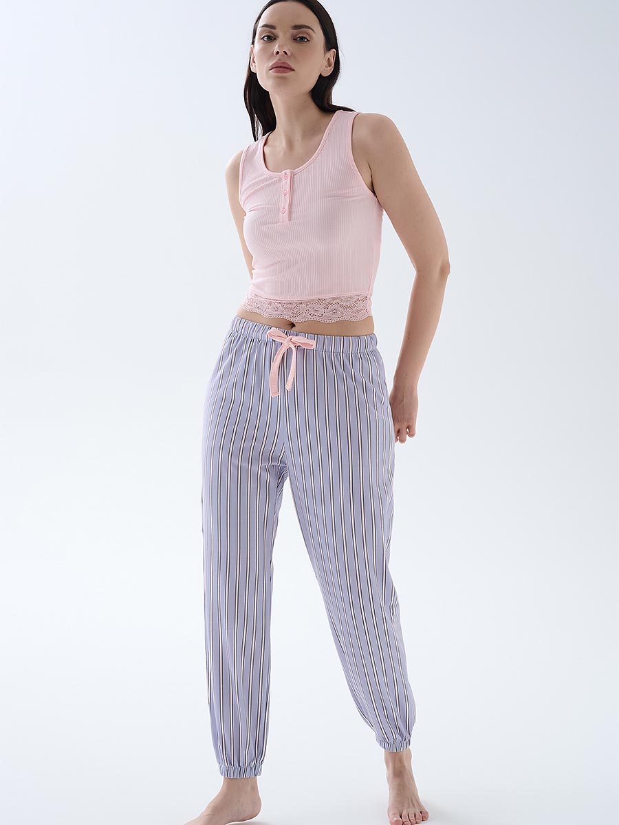 Пижама женская "Mor Çizgi"