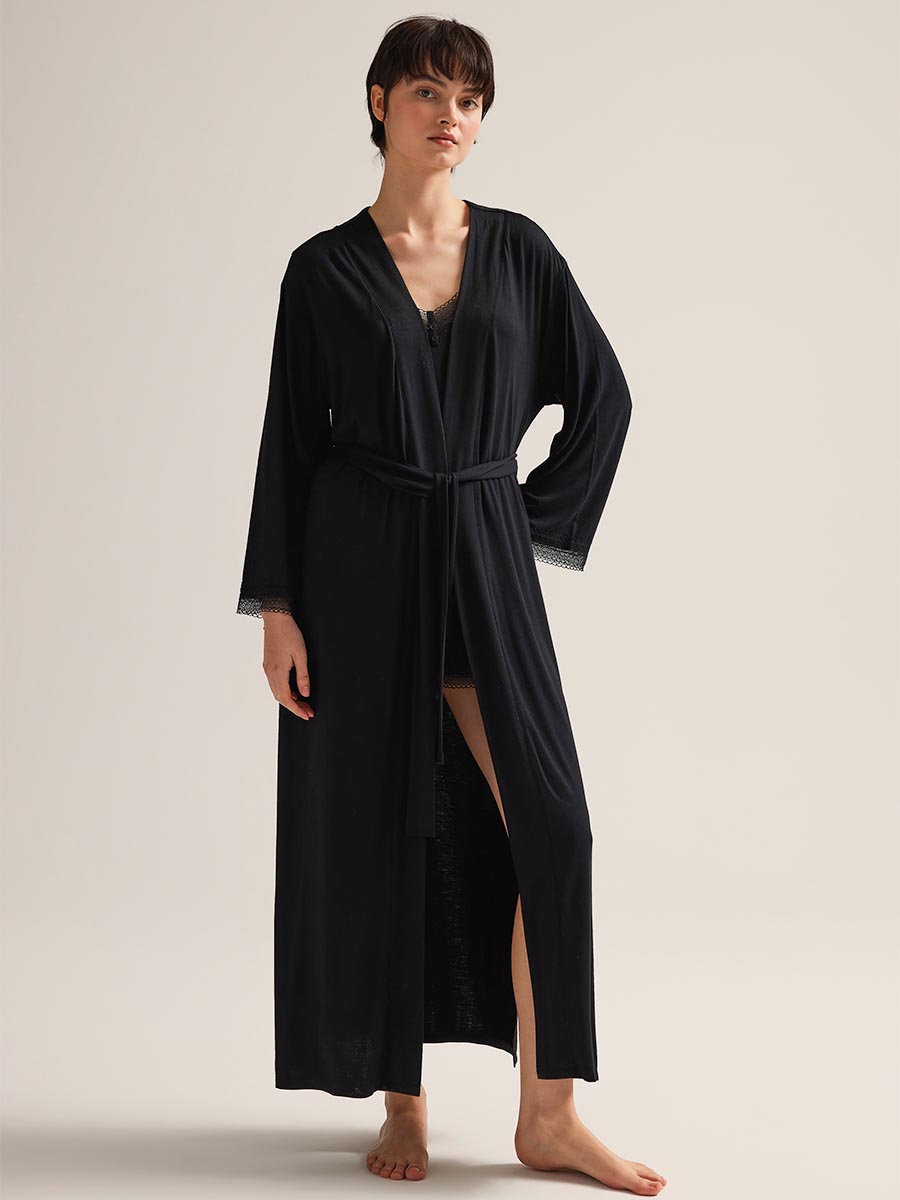 Халат женский "Lace Viscose"
