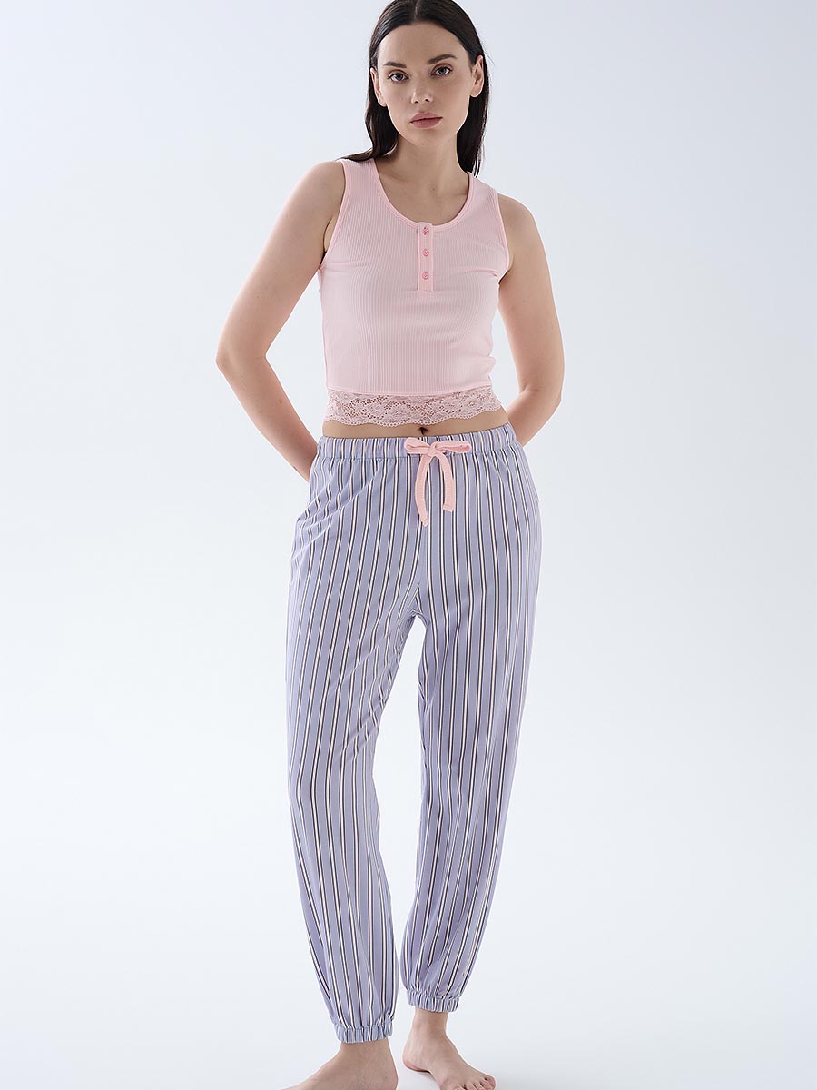 Пижама женская "Mor Çizgi"