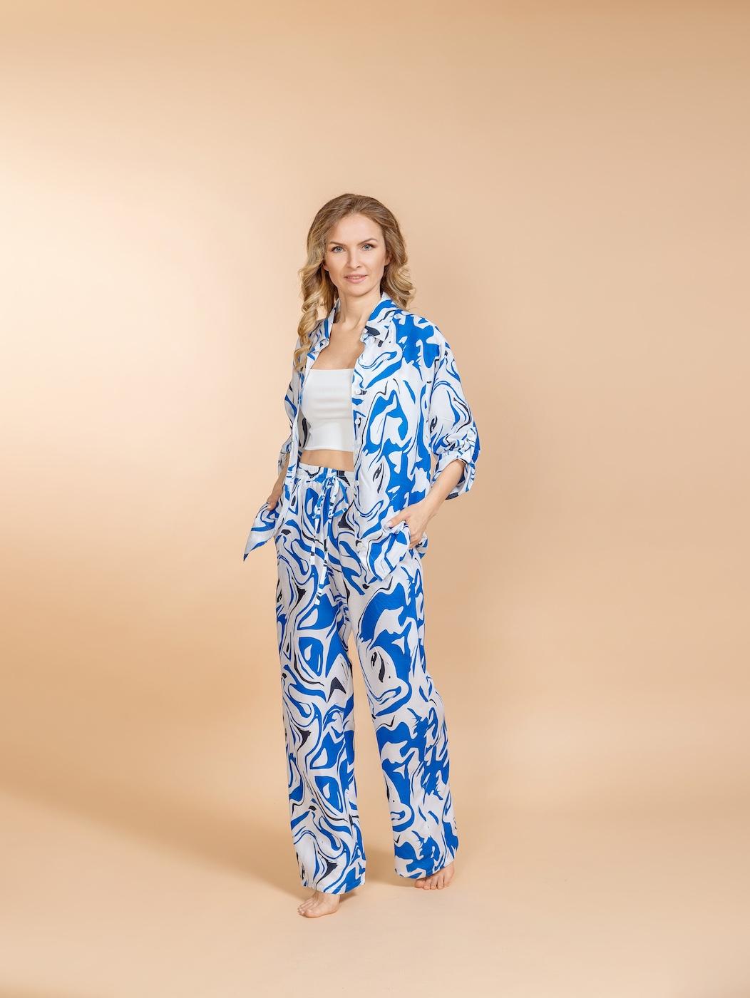 Брючный костюм (вискоза)