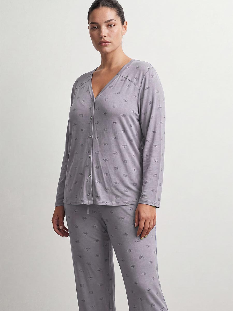 Пижама женская "Lotus Plus Size"