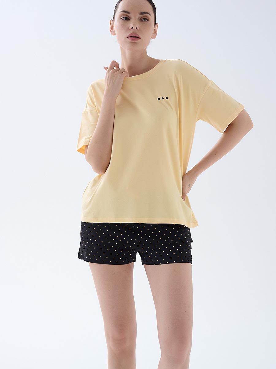 Пижама женская "Kayısı Puan"