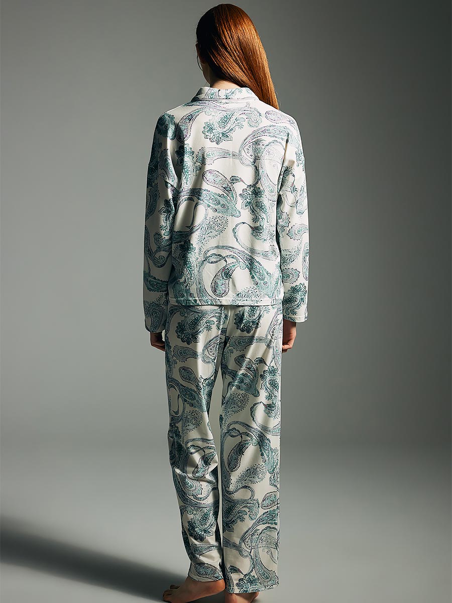 Пижама женская "Blue Ethnic"