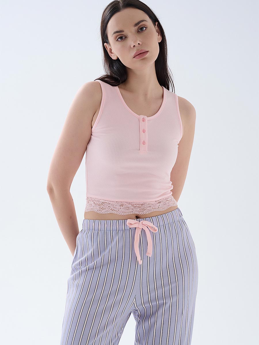 Пижама женская "Mor Çizgi"