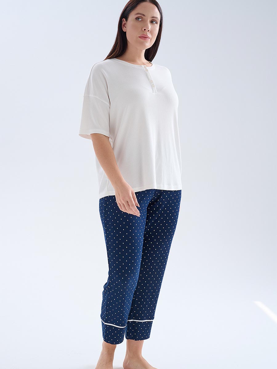 Пижама женская "Kaktüs Plus Size"