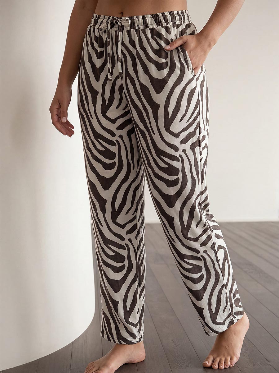 Пижама женская "Zebra Plus Size"